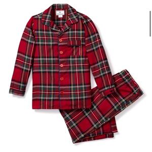 Petite Plume Classic Red Plaid Kids Pajama Set